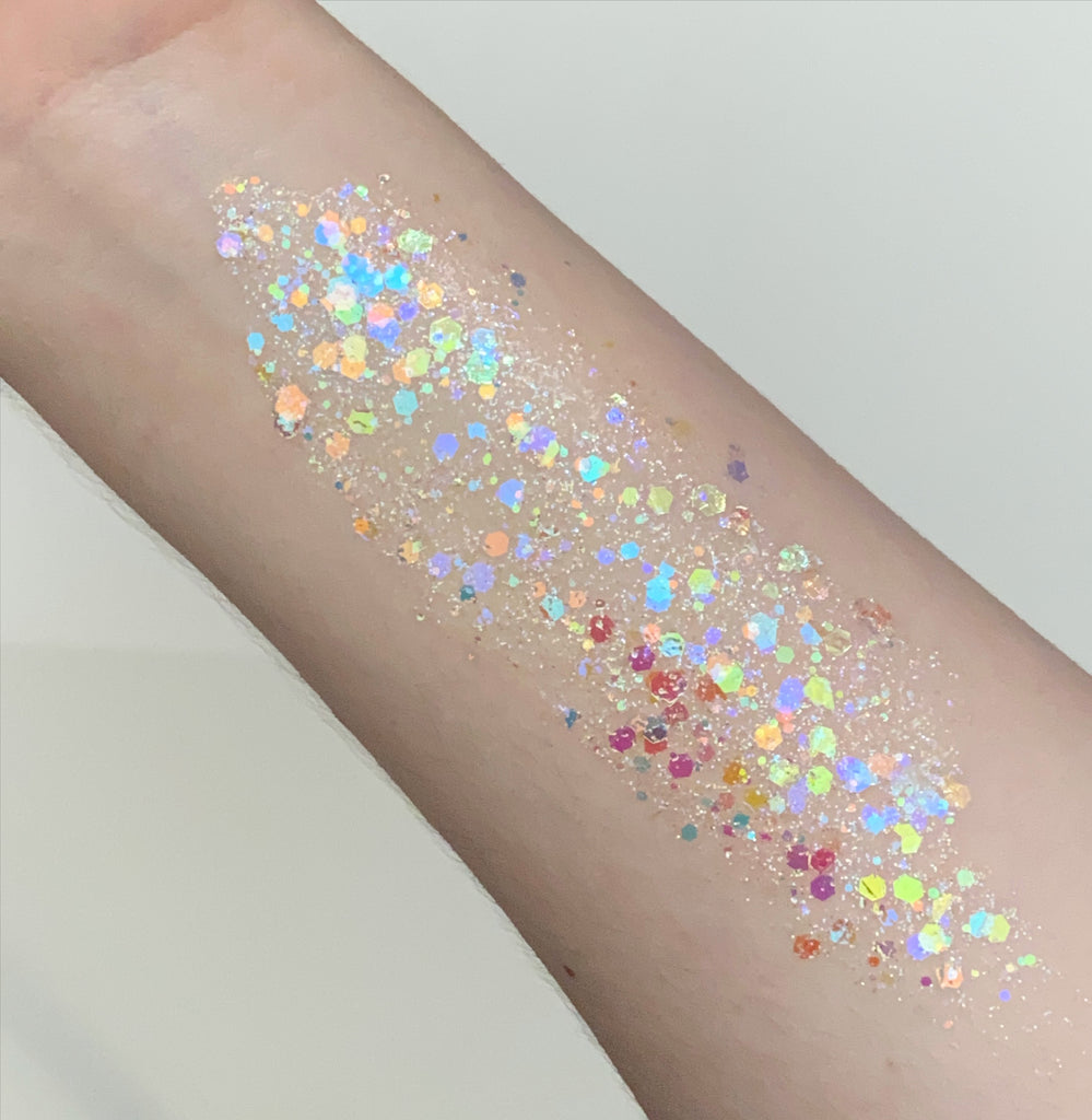 use of abracadabra Pixie Paint on arm