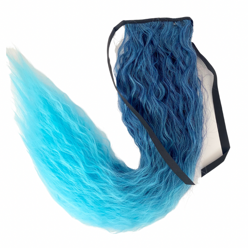 Blue Crush Wavy Mermaid Ponytail