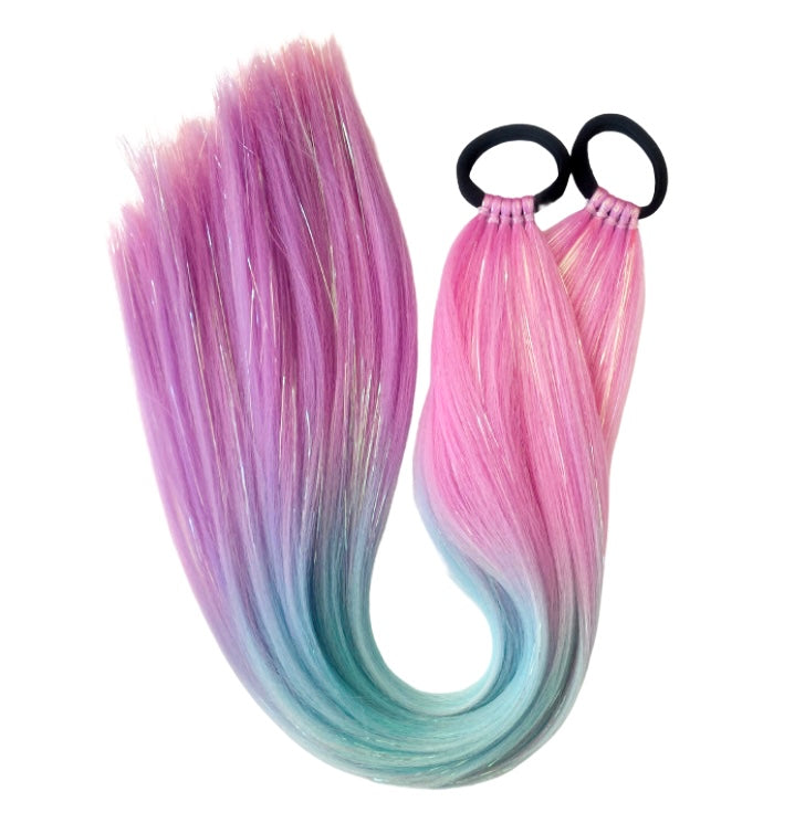 Bubblegum Straight Tinsel Set