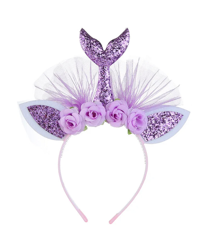 Mermaid Headband - Light Purple