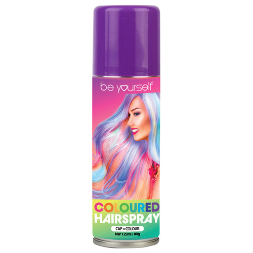 Coloured Hairspray - Purple 