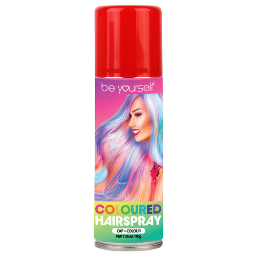 Coloured Hairspray  - Red