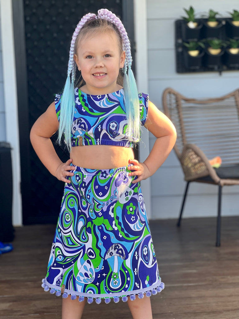 front look of Neptune Mermaid Tail Braid